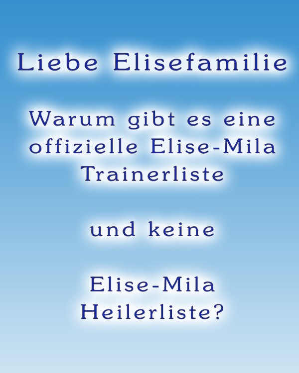 Elise-Mila Trainerliste
